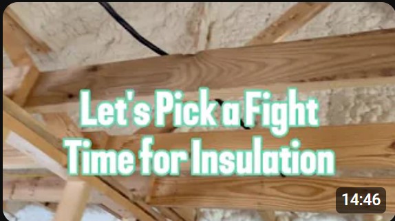 INSULATLION & SHEETROCK